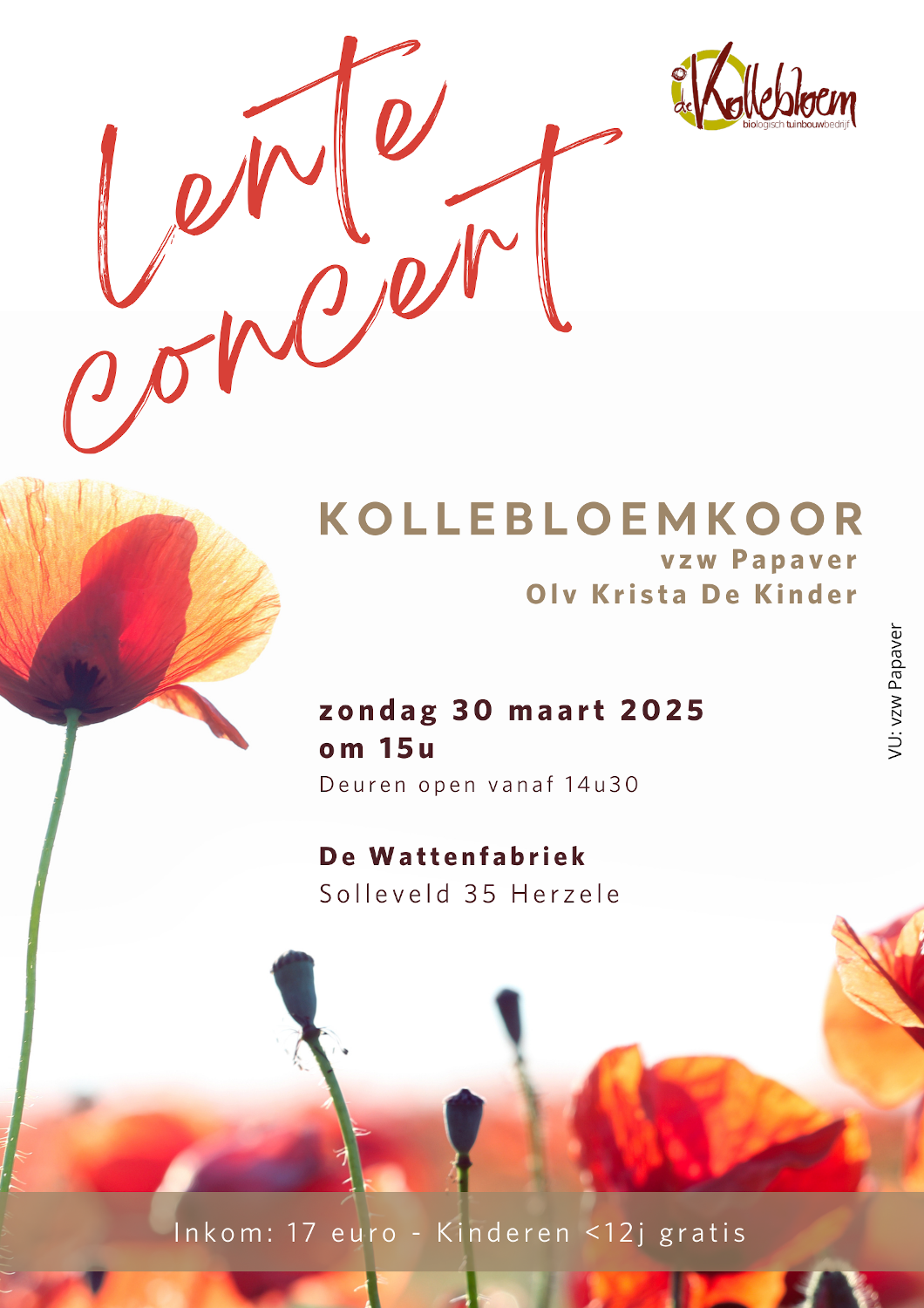 koorconcert affiche